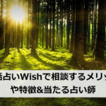 電話占いWishで相談するメリットや特徴&当たる占い師